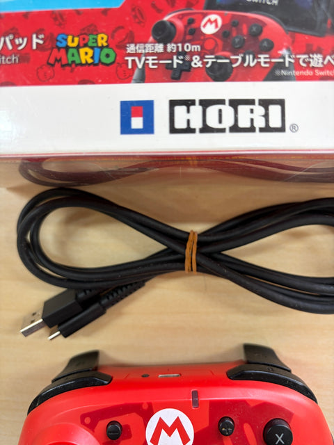 【任天堂ライセンス商品】ワイヤレスホリパッド for Nintendo Switch(スーパーマリオ)【Nintendo Switch対応】