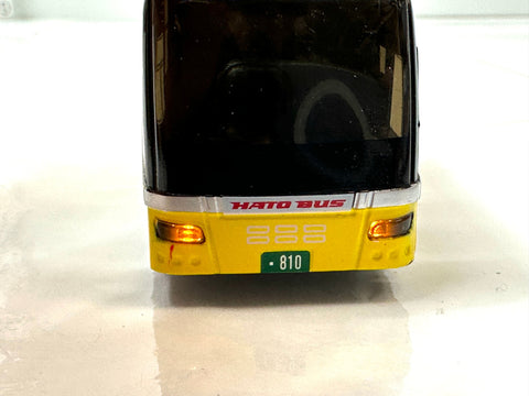 Tokyo Hato Bus Original Sound Bus Mini Car Pull Back Type Door Light Action