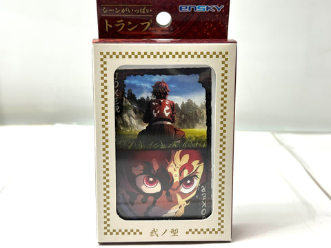 Ensky Demon Slayer Kimetsu no Yaiba Scene Playing Cards Set of 2 Type