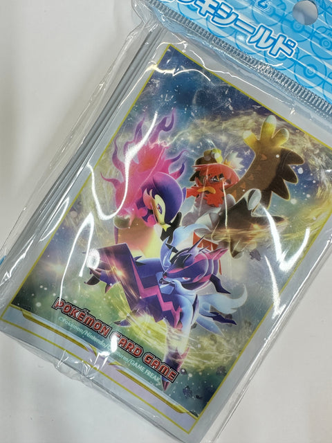 Pokemon Card Game Deck Shield Hisuian Decidueye Typhlosion Samurott Sleeves 64pcs 66x92mm Pokemon Center Official