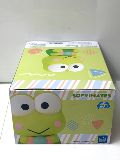 Sanrio Keroppi SOFVIMATES Figure Banpresto Bandai Soft Vinyl New