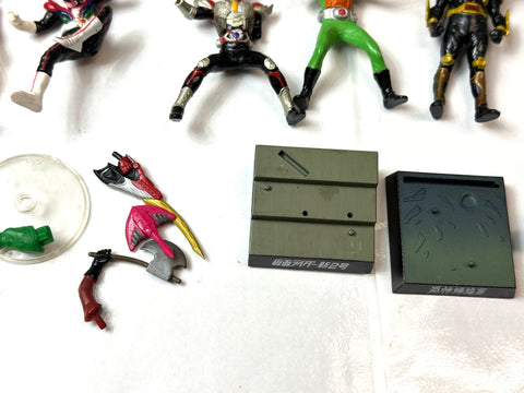 JUNK Kamen Rider Figure Lot Kaijin Meikan Glory of 9 Riders Collection Set Japan
