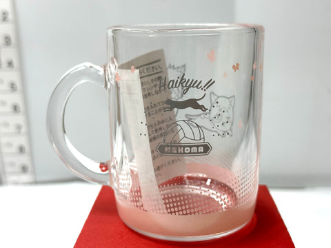 Haikyu Nekoma High School Glass Mug Cup 70x90mm Japan
