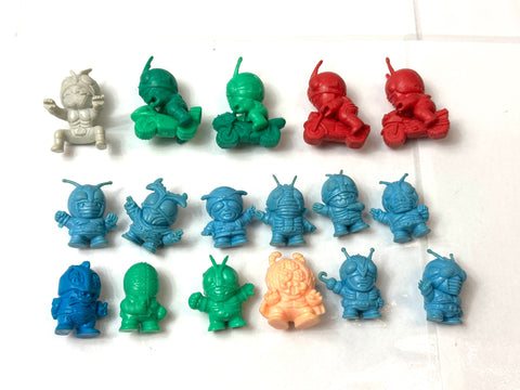 Kamen Rider Club Keshi Figure Set Vintage Japan Mini PVC Toys Lot