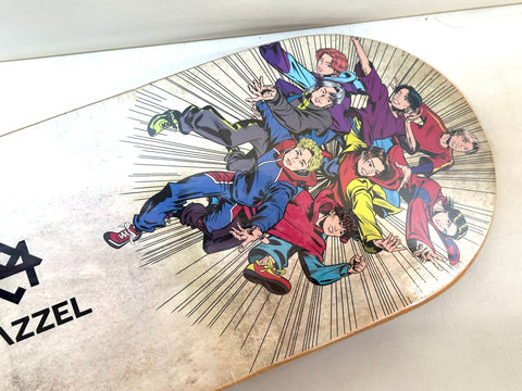 Happy Kuji MARVEL MAZZEL Last Prize Skateboard Deck Limited Edition