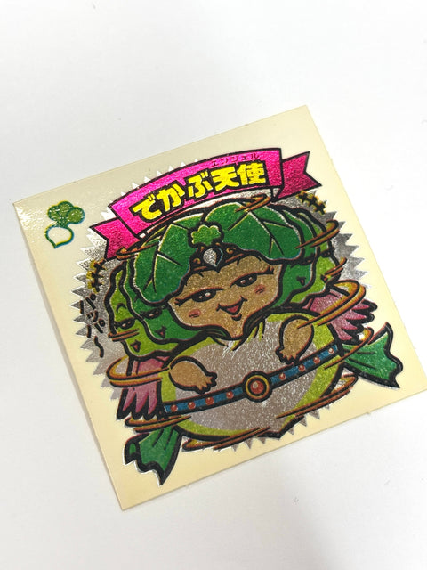 Bikkuriman Sticker Akuma VS Tenshi Dekabu Tenshi Lotte JAPAN
